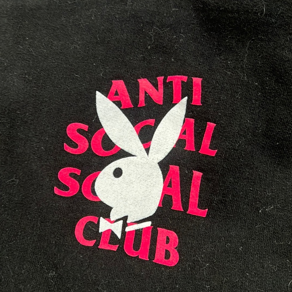 Anti social social club hoodie X Playboy